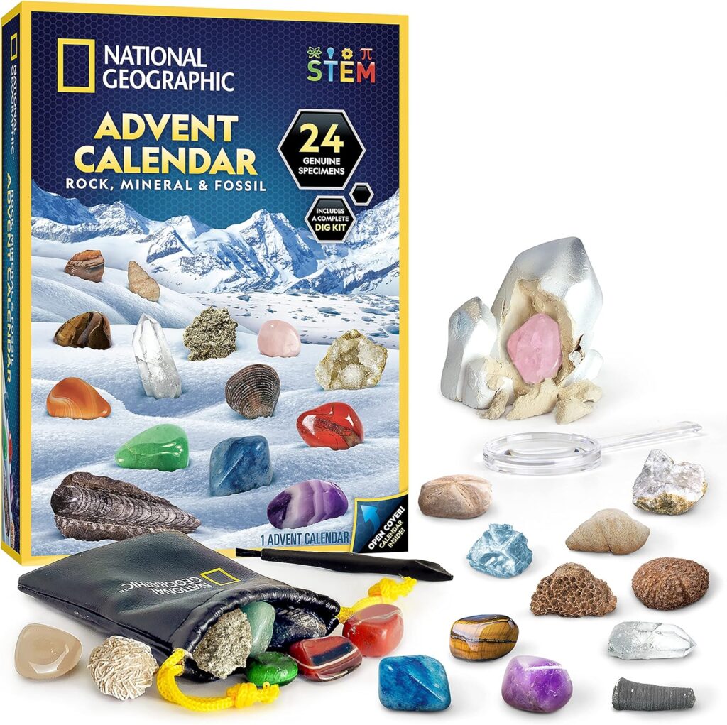 NATIONAL GEOGRAPHIC Advent Calendar: Rocks